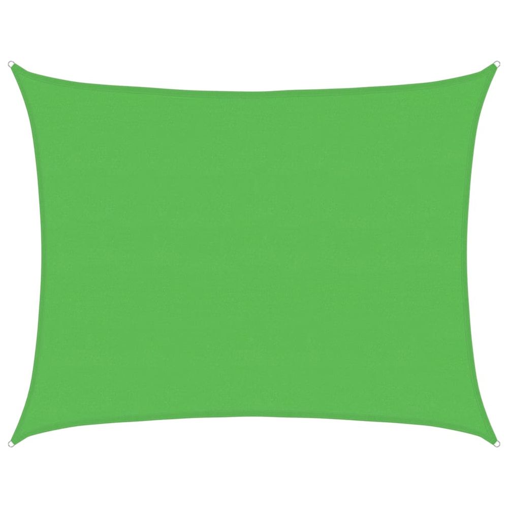 Voile d'ombrage 160 g/m² vert clair 6x7 m pehd