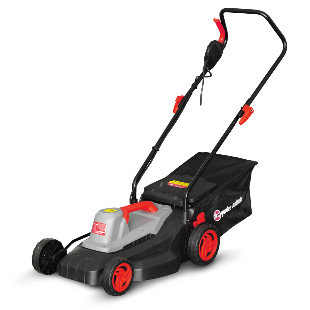 Tondeuse à gazon électrique 1800w - largeur de coupe 40cm - elem garden