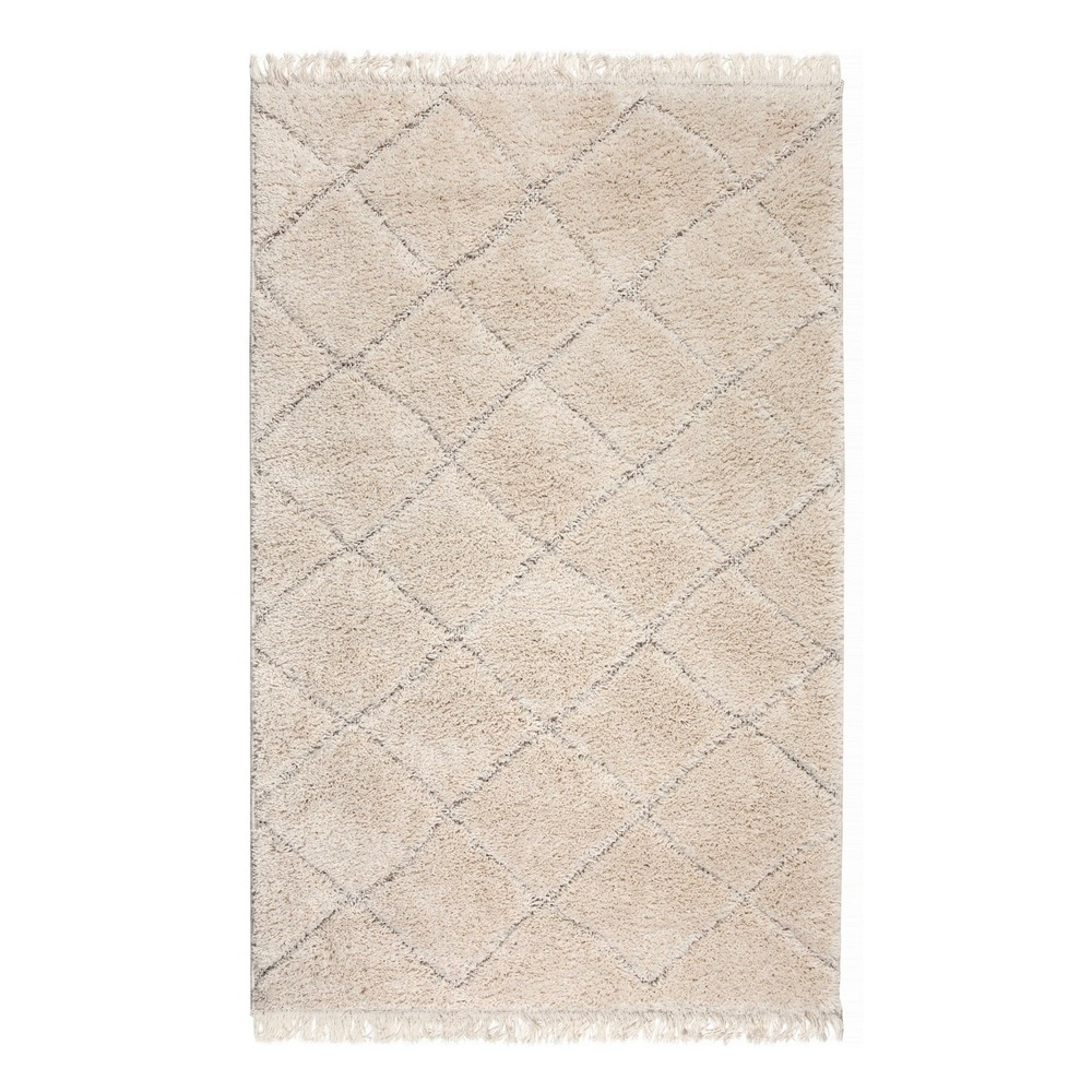 Tapis berry 2 neige 160 x 230 cm