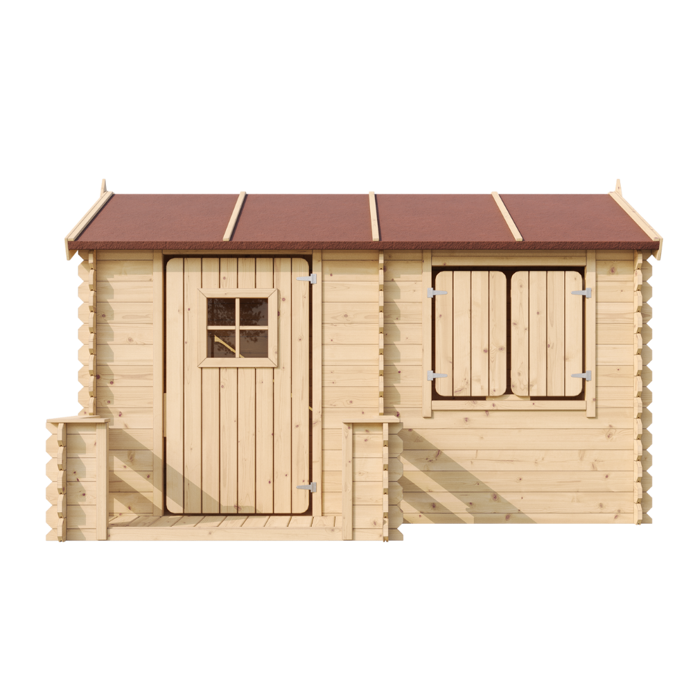 Maison en bois pour enfants - 2.63m2 - 178 x 241 cm - m503
