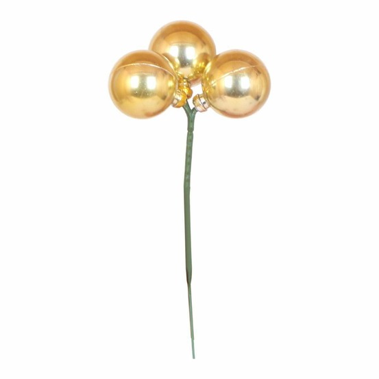 Bijsteker clochettes de noël or