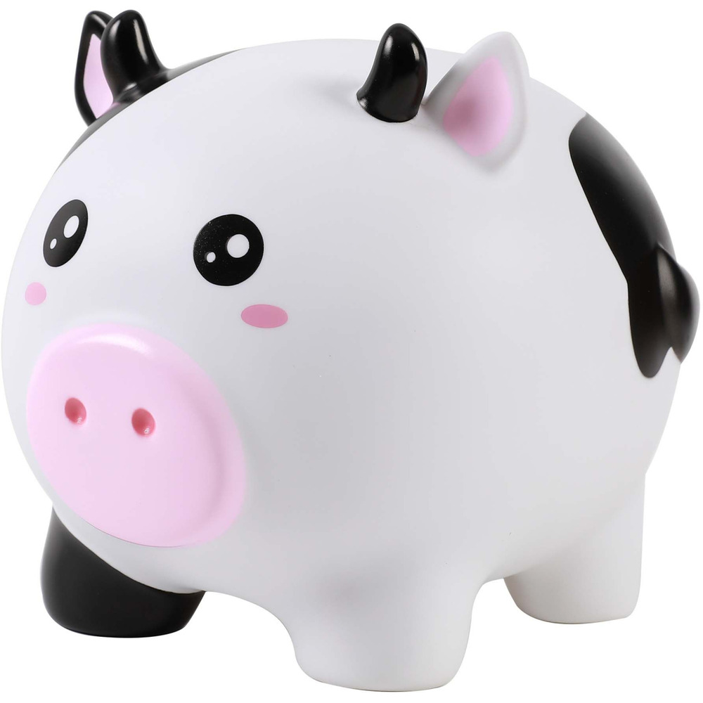 Tirelire animal en plastique vache