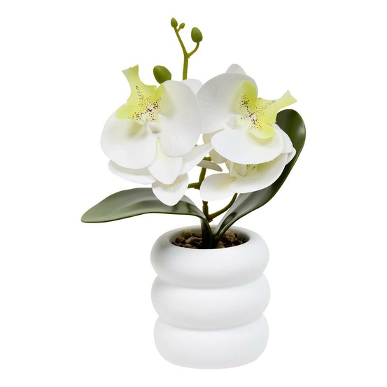 Fleur artificielle mick orchidée h 23 cm