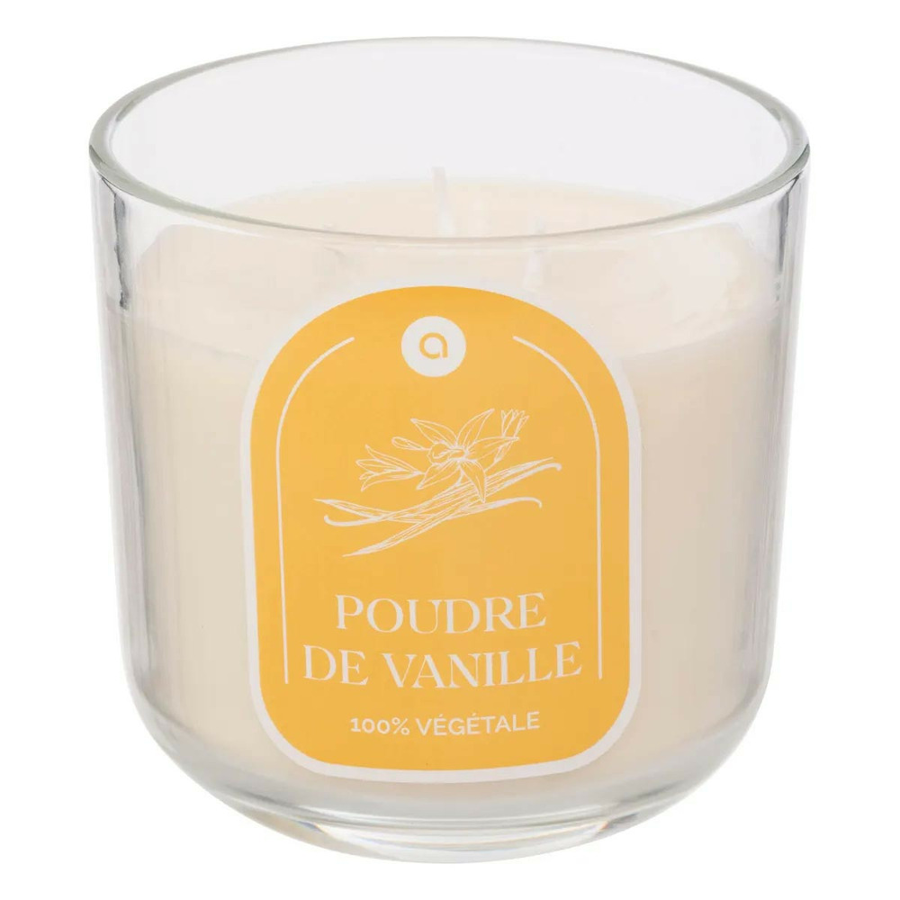 Bougie parfumée en verre 