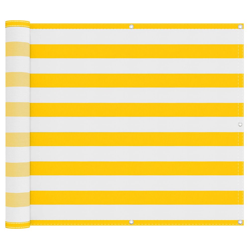 Écran de balcon 100 x 400 cm tissu oxford rectangulaire