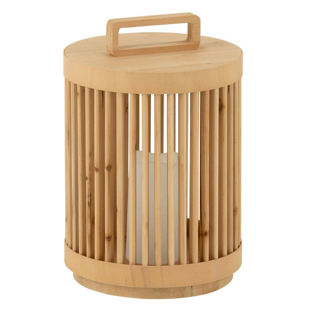 Lampe à poser à led en bois 