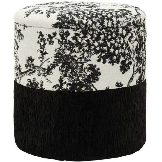 Pouf en tissu 2 en 1 oriental 40 x 42 cm