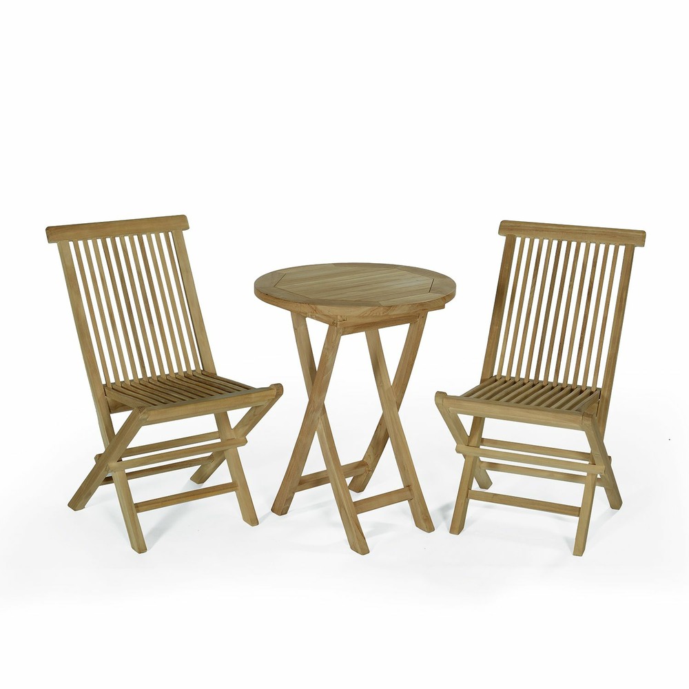 SALON JARDIN TECK LISBONNE-(783912)