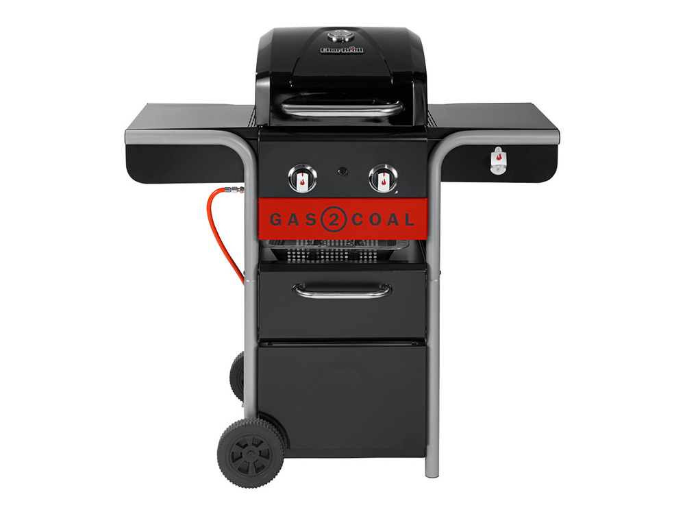 Barbecue à gaz et à charbon gas2coal 2. 0 2b