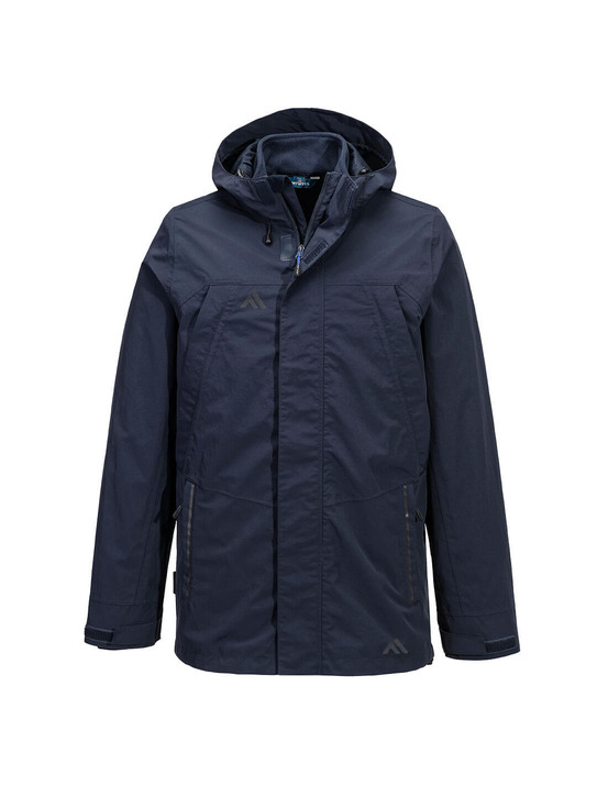Parka 3 en 1 kx3 - taille xl - marine foncé - portwest