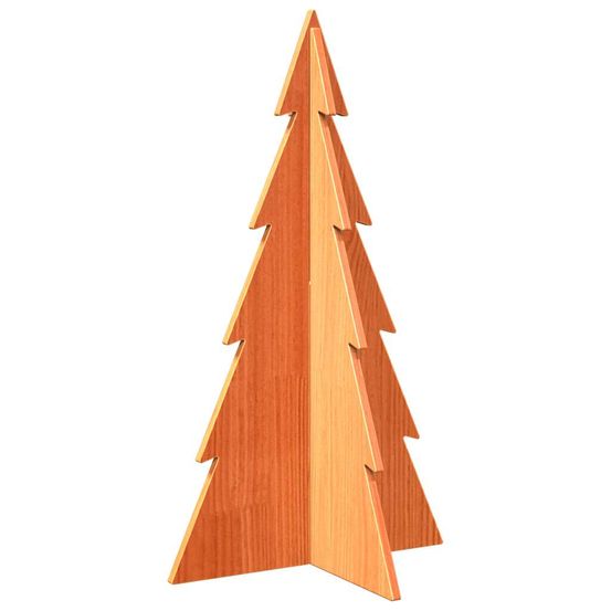 Arbre de noël en bois pour décoration 80 cm bois de pin massif