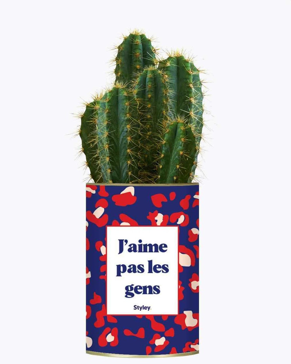 Plante personnalisée - j'aime pas les gens - plante