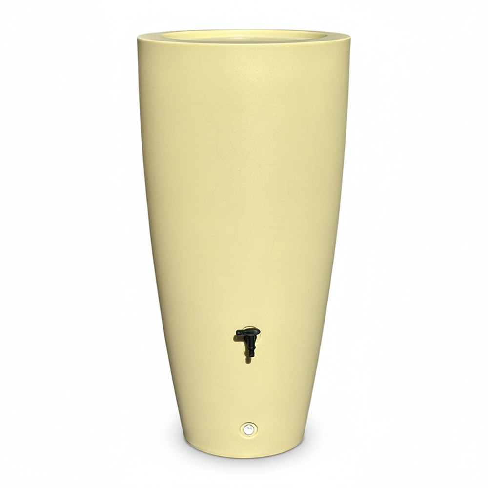 Pot conique récupérateur d'eau de pluie aérien 200l