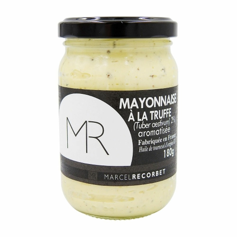 Mayonnaise à la truffe blanche d'été 2% - marcel recorbet