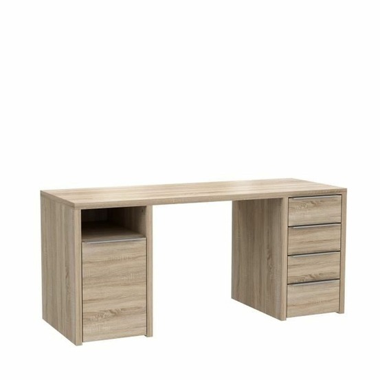 Bureau chêne sonoma calpe 160 cm