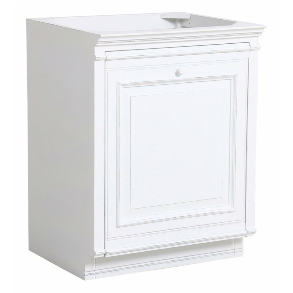 Meuble de cuisine bas lave-vaisselle mdf blanc - harmonie interior's