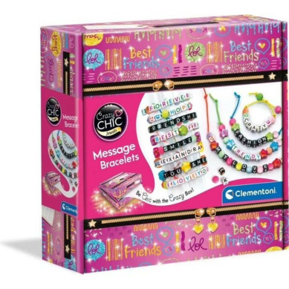 - crazy chic - message bracelets