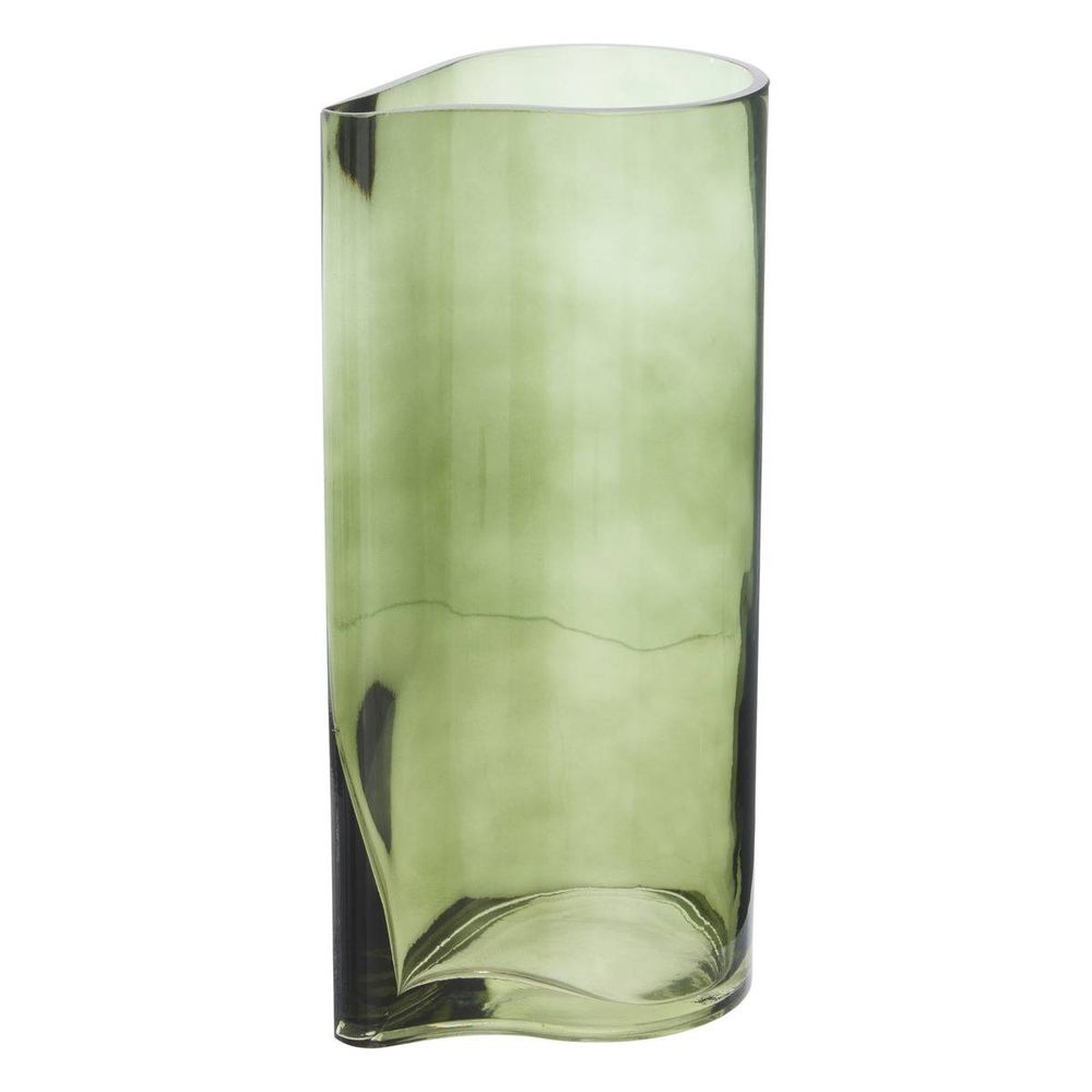 Vase fiva h.35cm vert