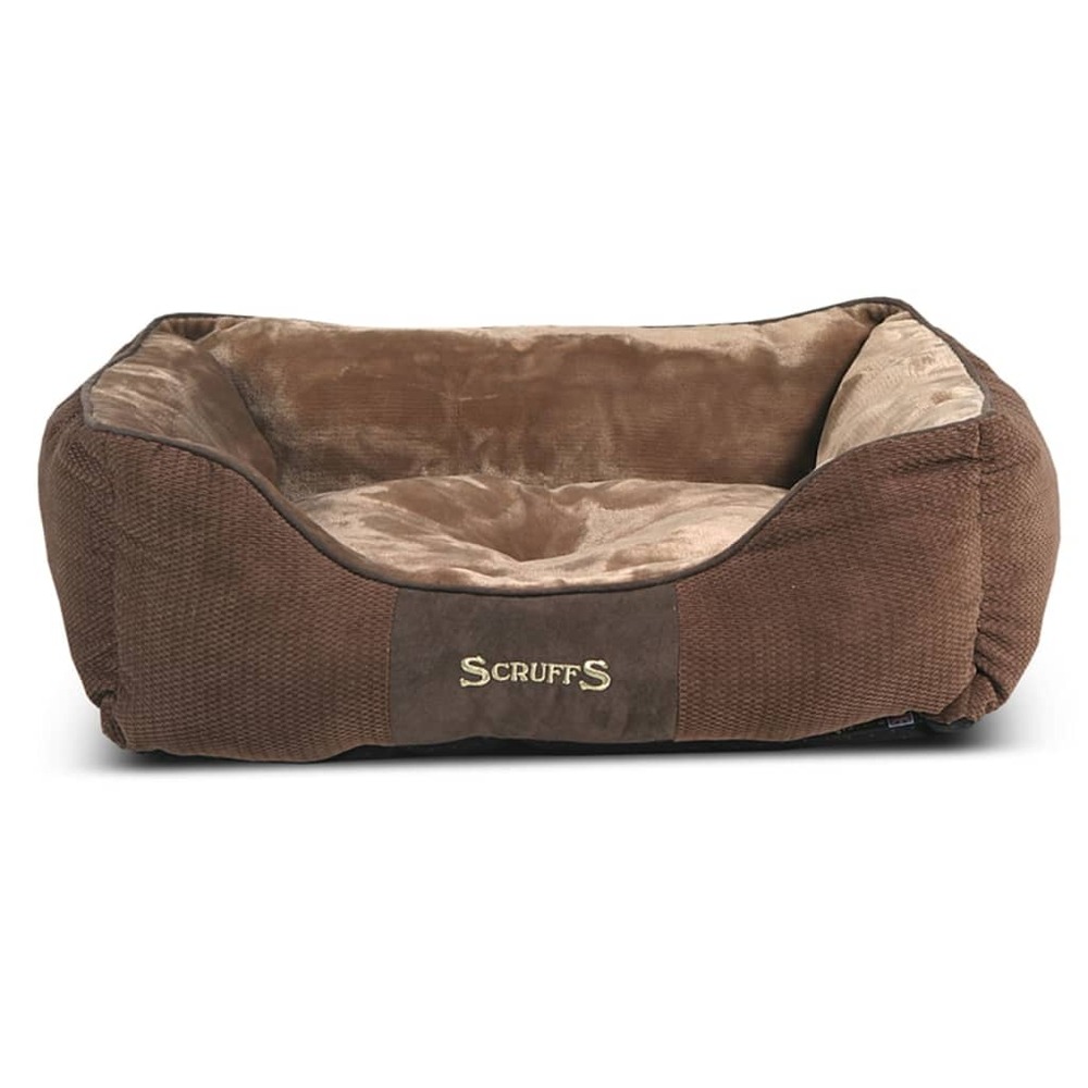 Lit pour animaux chester taille m 60x50cm marron 1165