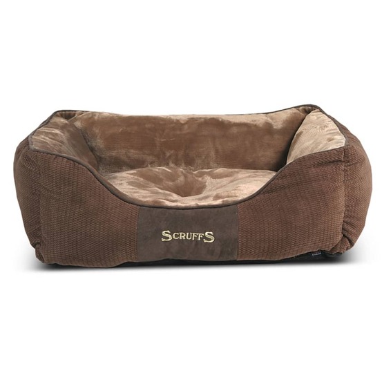 Lit pour animaux chester taille m 60x50cm marron 1165