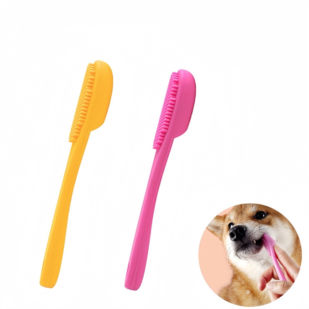 Brosse à dents pour animaux 2 pièces
