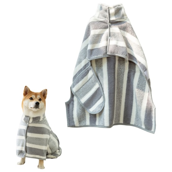 Serviette pour chien en microfibre