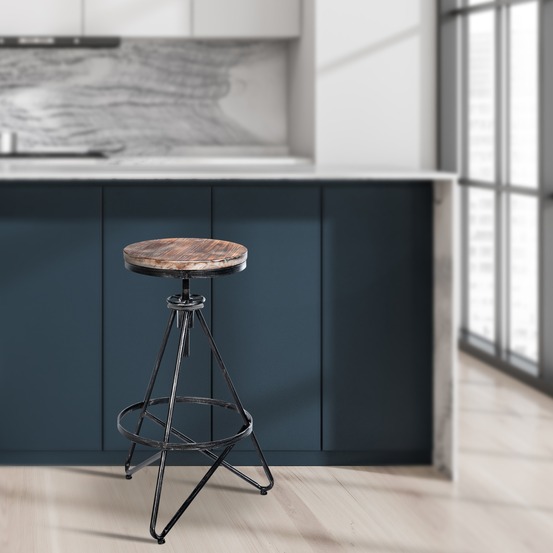 Lot de 2 tabourets de bar karla