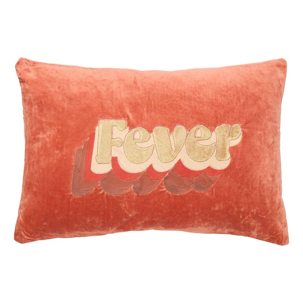 Coussin night crush rectangulaire 38x58cm orange