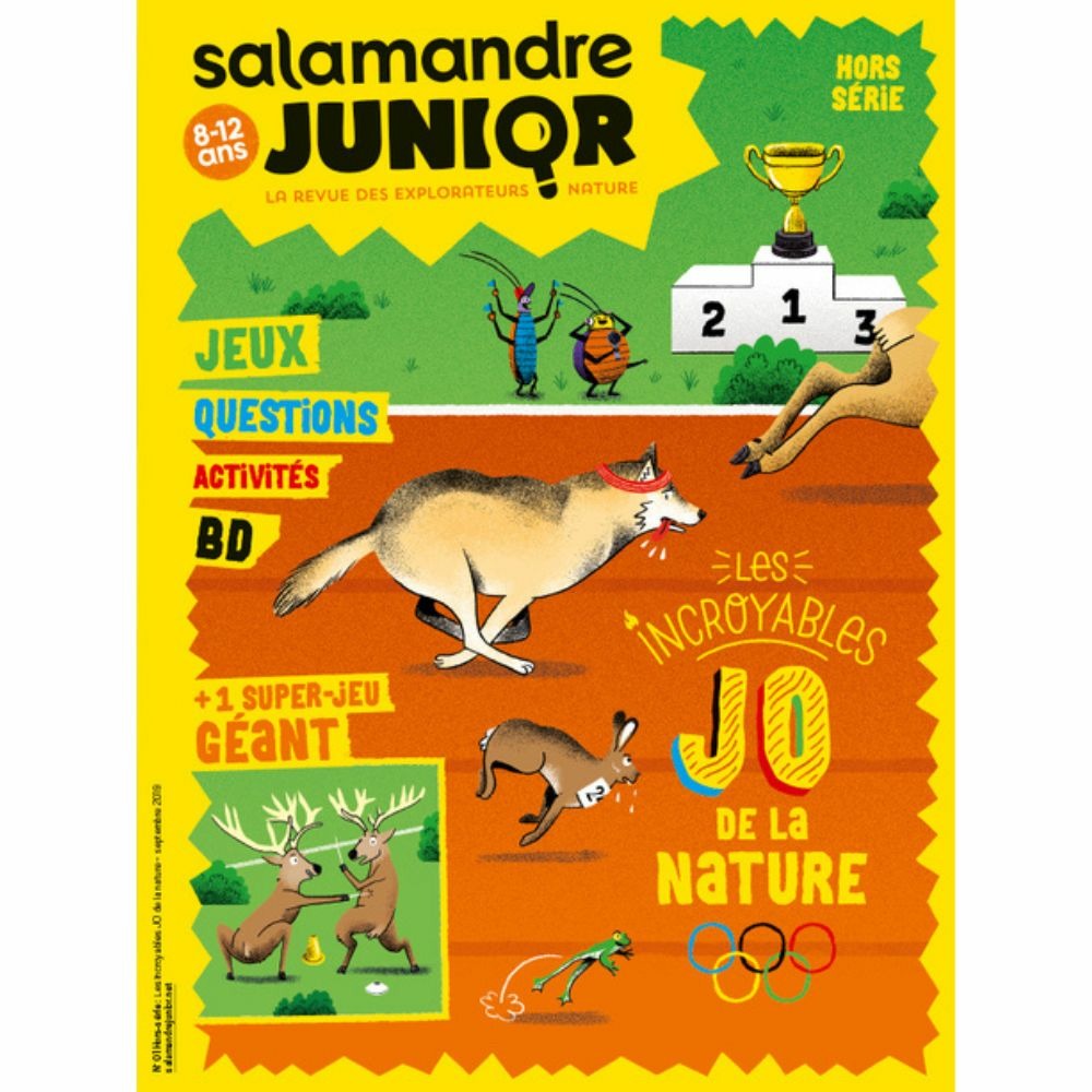 Hors-série salamandre junior 8-12 ans : jo de la nature