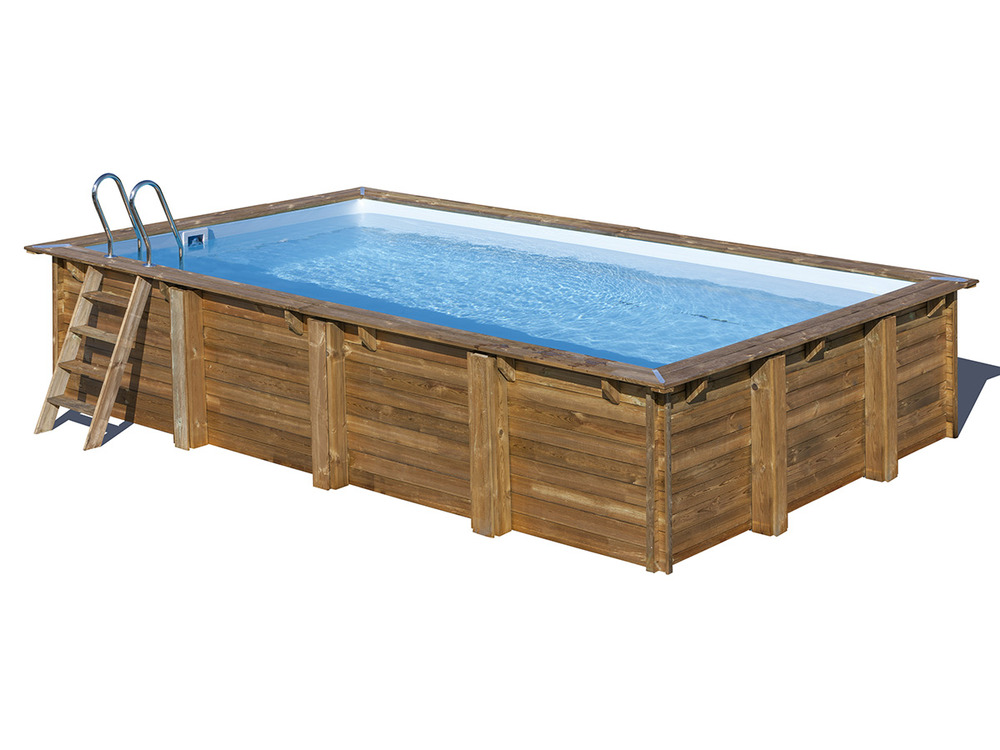 Piscine bois evora 6,20 x 4,20 x 1,33 m