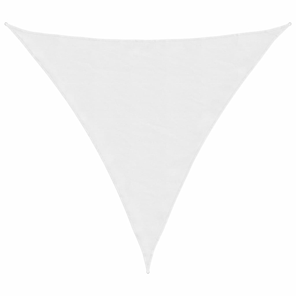 Voile d'ombrage blanc 2x2x2 m 100 % polyester oxford