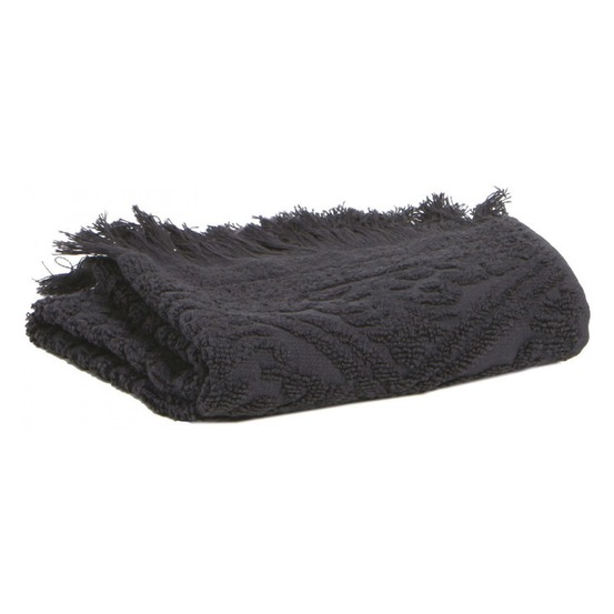 Drap de douche zoé carbone 70 x 140 cm