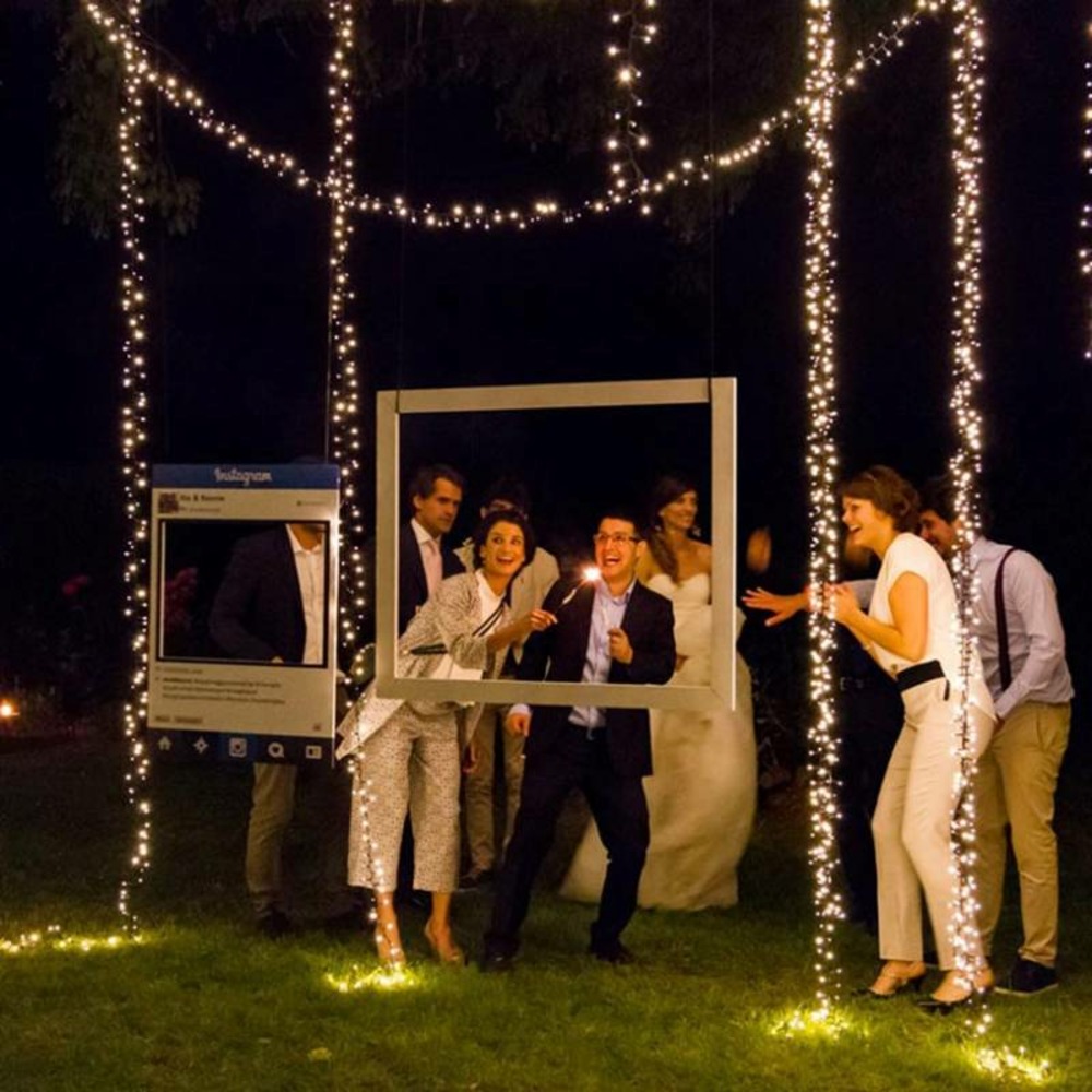 Guirlande boa 12cm 22m 2200 miniled blanc chaud 8 jeux câble transparent lotti