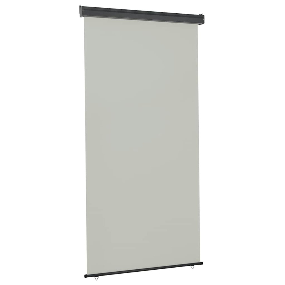 Auvent latéral de balcon 125x250 cm gris