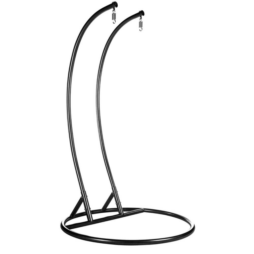 Home deluxe - support torus - support pour fauteuil suspendu - matériel de montage inclus i support support en osier balançoire pour