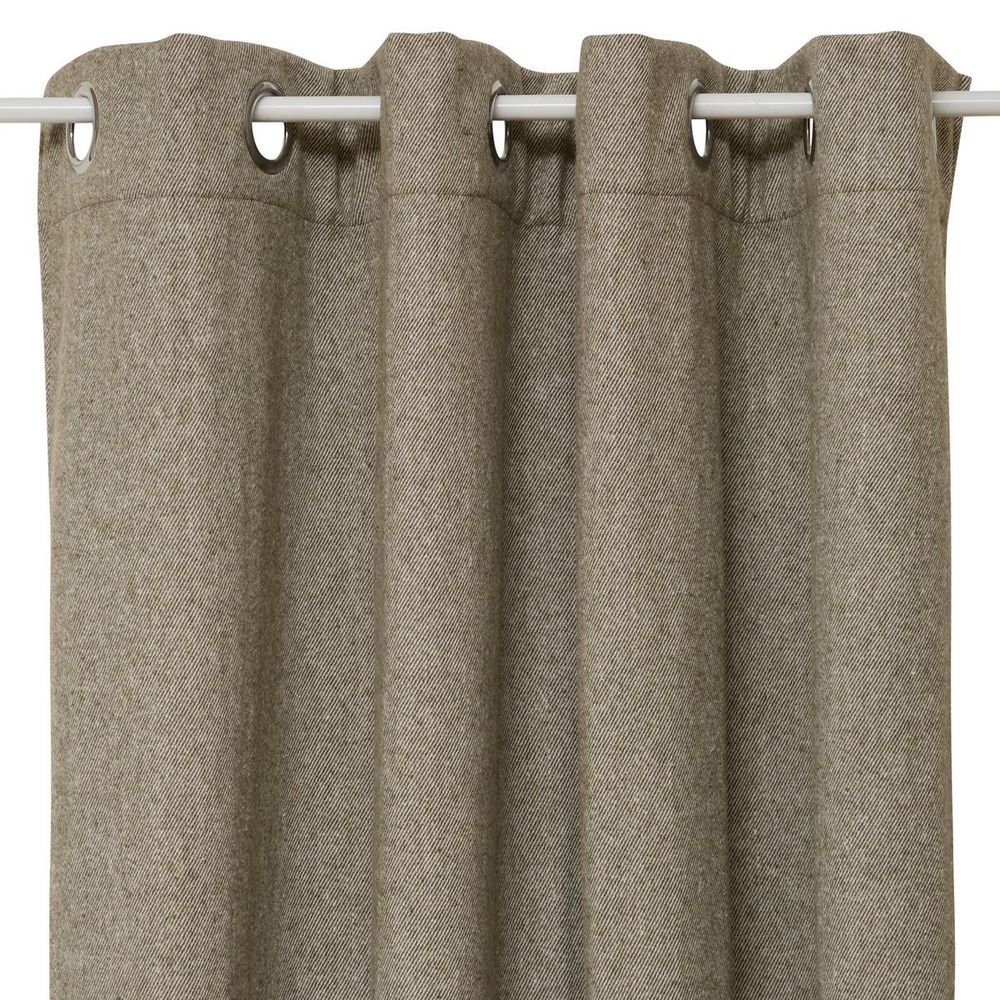 Rideau isolant kys vert kaki 140x260cm