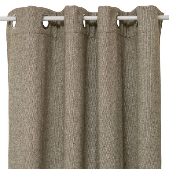 Rideau isolant kys vert kaki 140x260cm