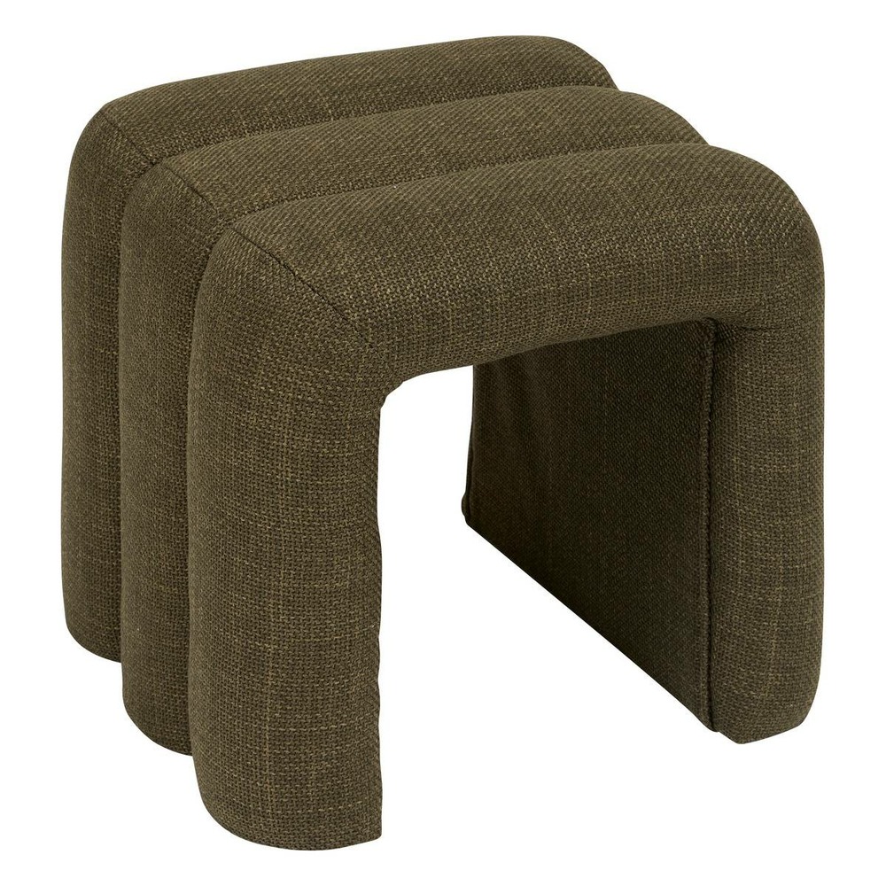 Pouf sisco vert kaki