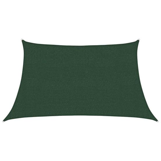Voile d'ombrage 160 g/m² vert foncé 3/4x2 m pehd