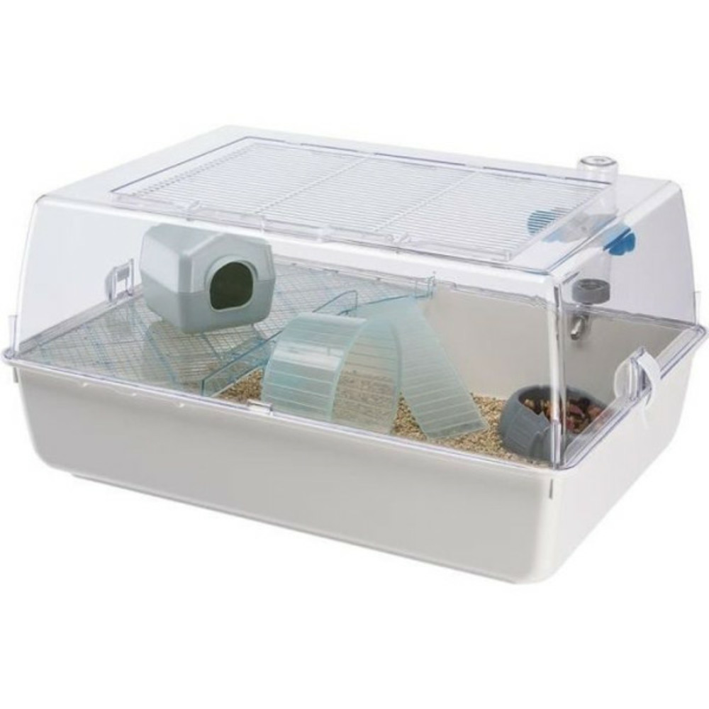 Cage pour hamster 55* 39* 27 cm - mini duna blanche -