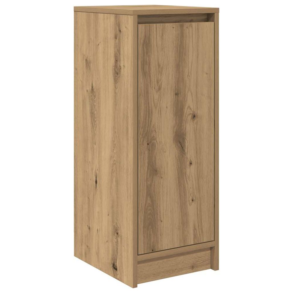 Armoire à chaussures chêne artisanal 29,5x34x76 cm