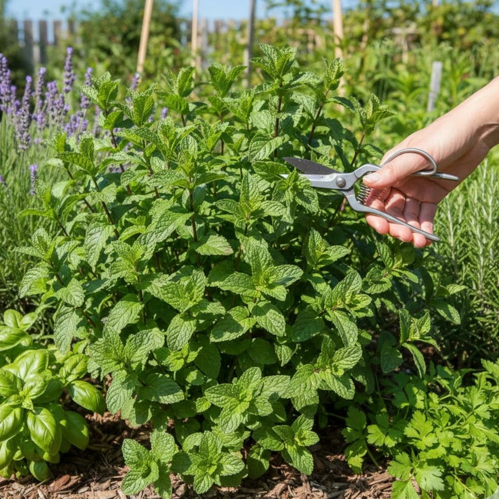 Menthe agnes - sans traitement godet - 5/20 cm