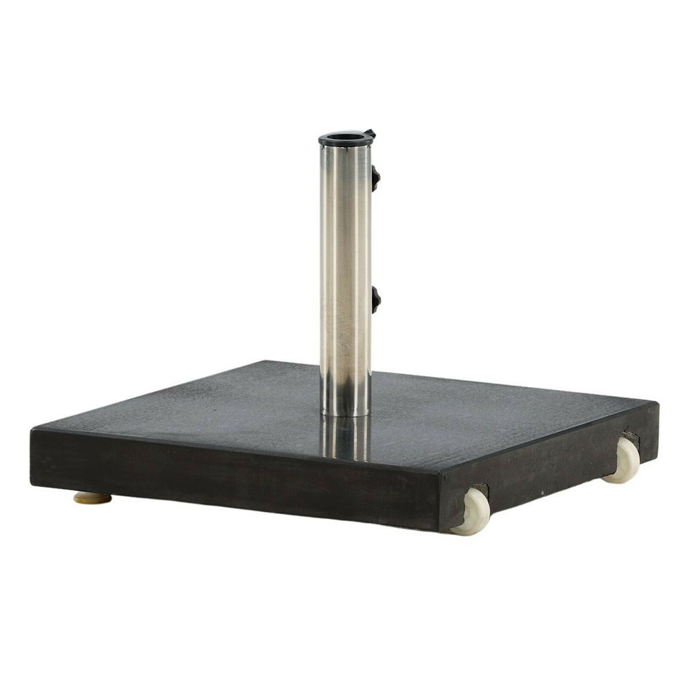 Pied de parasol carré en granite 