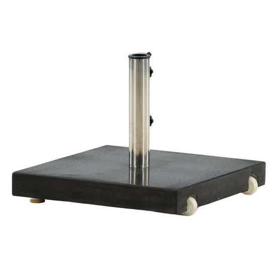 Pied de parasol carré en granite