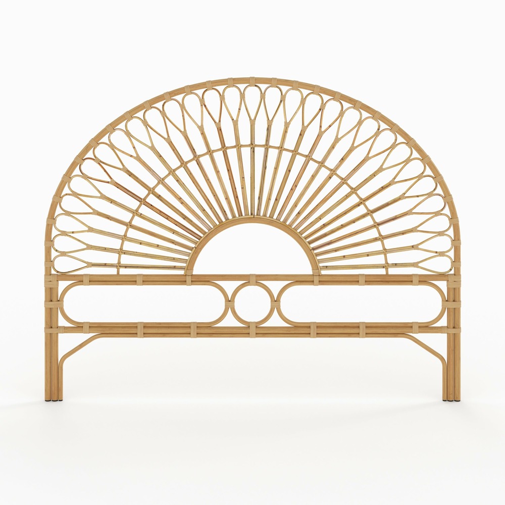 Bahia-tête de lit 180 cm en rotin naturel
