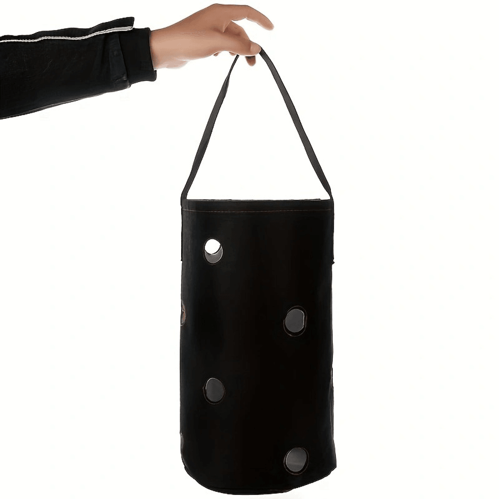 Sacs De Plantation Fraises FDDZ - Lot De 2, Toile Respirante, 20x35 Cm, Avec Poignées Et Trous De Drainage