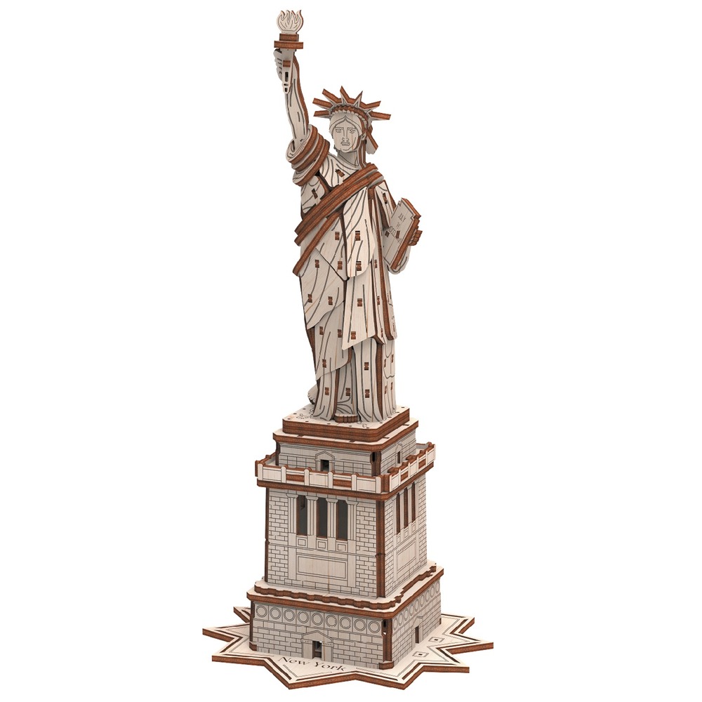 Puzzle 3d statue de la liberté