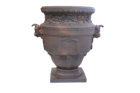 Vase aux capricornes brun antique, dommartin