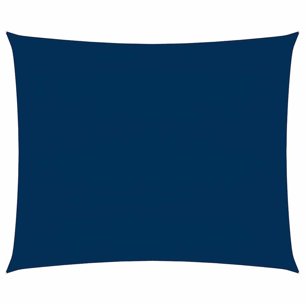 Voile de parasol tissu oxford rectangulaire 3x5 m bleu