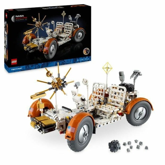 Lego technic véhicule d'exploration lunaire nasa apollo - lrv rover spatial adultes